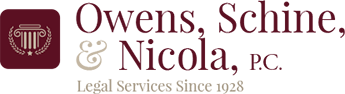 Owens, Schine, & Nicola, P.C. | Legal Services Since 1928